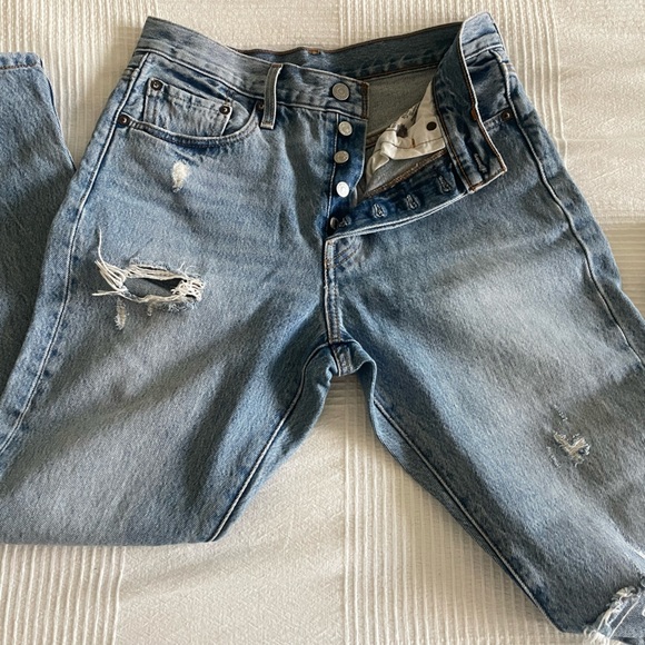 Levi’s button fly straight leg denim - Picture 1 of 5